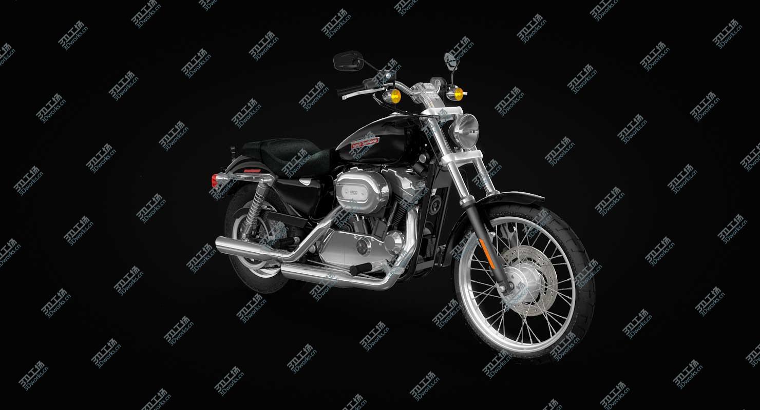 images/goods_img/2021040161/H-D Sportster 1200 XL Custom 2009 3D model/2.jpg